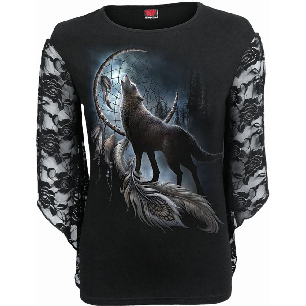Spiral - FROM DARKNESS Longsleeve top - Zwart